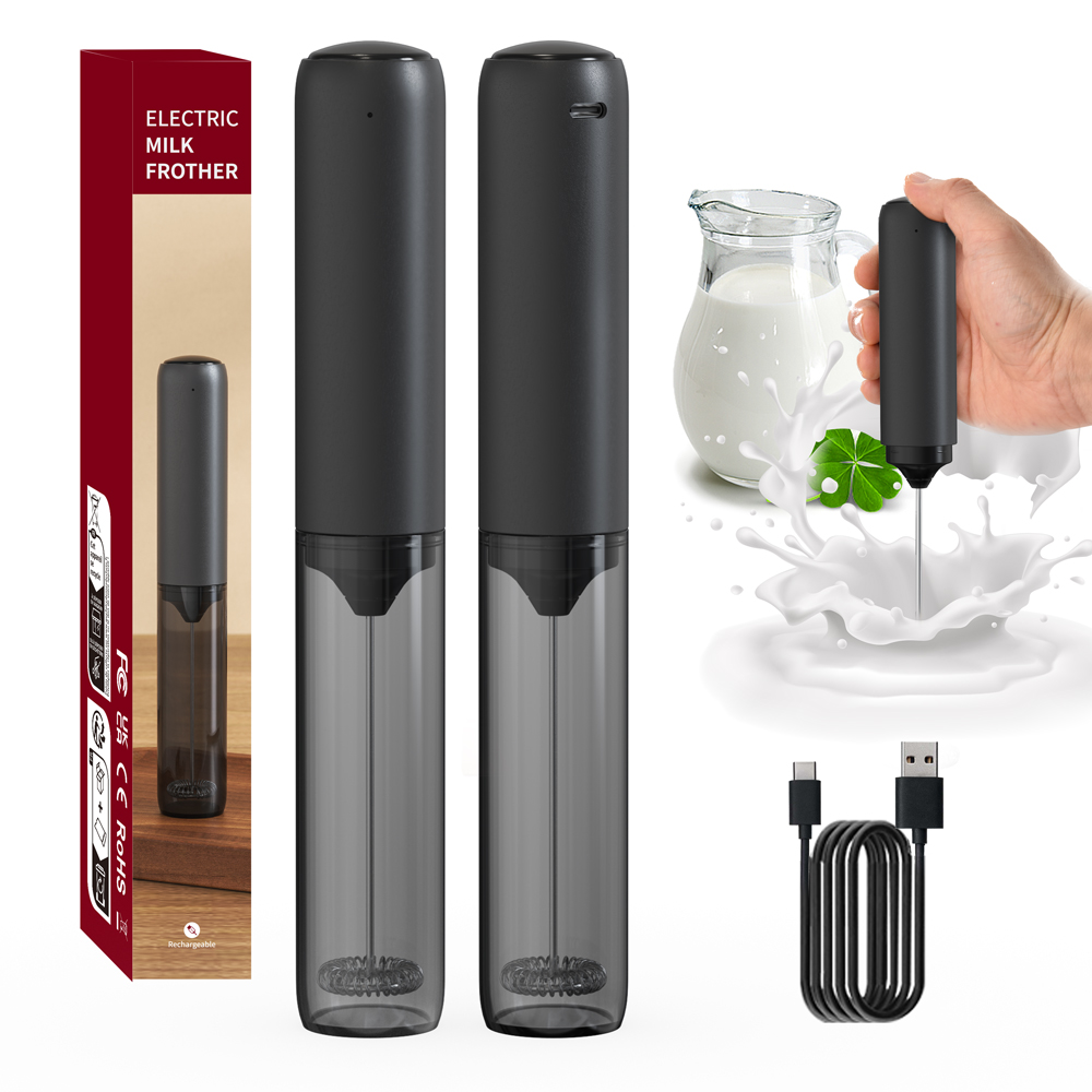 Kitchen Appliances B&Q - ห้องครัวที่มีประสิทธิภาพStirrer FrotherนมมือถือโฟมMakerสําหรับLattes Whiskเครื่องดื่มผสมกาแฟชาร์จไฟฟ้าไข่Beater