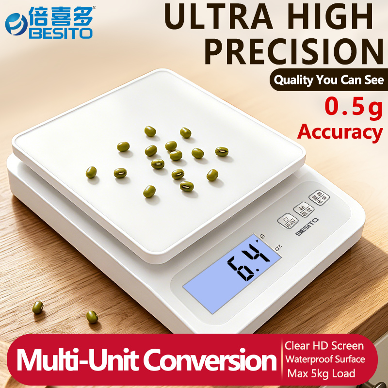 Kitchen Appliances Online - เครื่องชั่งอิเล็กทรอนิกส์, เครื่องชั่งในครัว, เครื่องชั่งอาหารสำหรับทำขนมในครัวเรือนที่มีความแม่นยำสูง, เครื่องชั่งกรัมขนาดเล็กที่แม่นยำ, เครื่องชั่งอาหาร, เครื่องชั่งน้ำหนัก