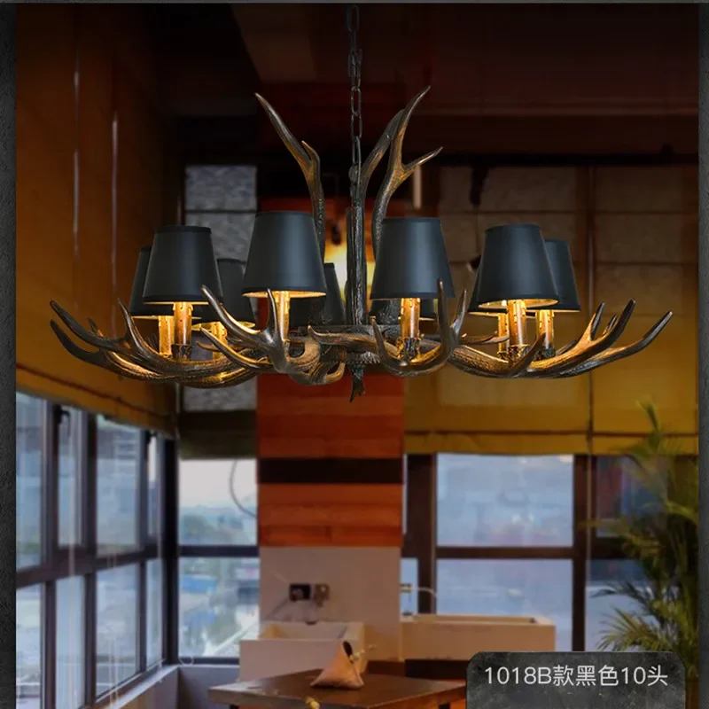 Kitchen Appliances Table - โคมไฟระย้า LED รุ่น Retro Antlers ปี