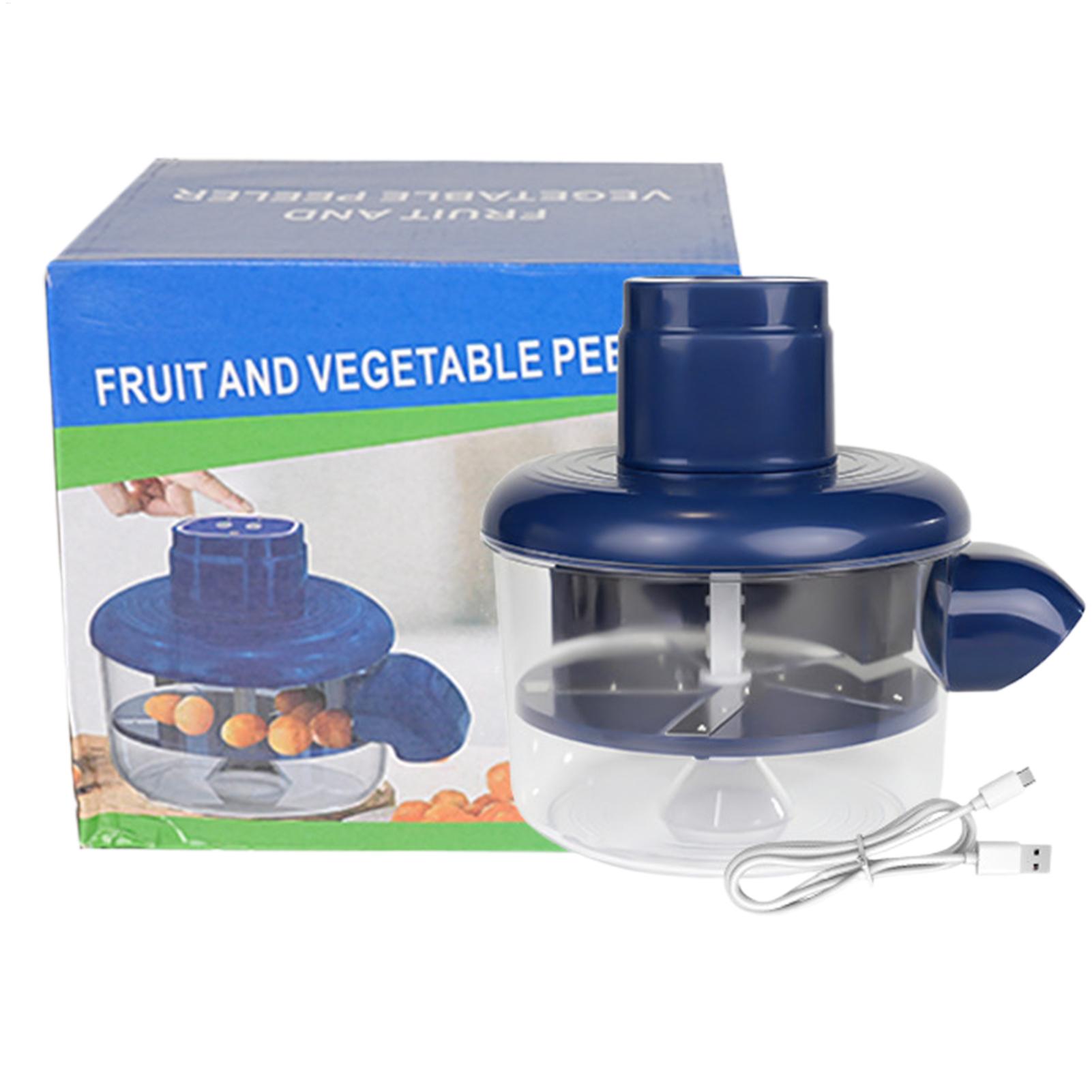 Kitchen Appliances Online - เครื่องปอกผักแบบใหม่ ชาร์จไฟได้ เครื่องปอกเปลือกผลไม้ไฟฟ้า เครื่องปอกมันฝรั่งอัตโนมัติ สำหรับมะเขือเทศ เชอร์รี่