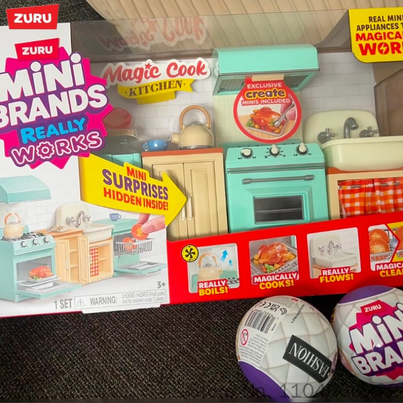 Kitchen Appliances Gift Items - ชุดครัวมินิแบรนด์ส์ เมจิก คุก คิทเช่น ซูเรย์ ทอย