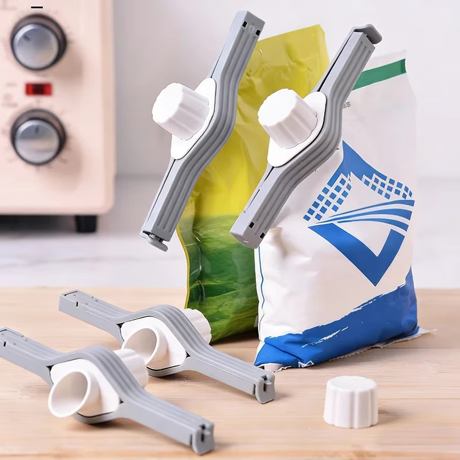 Kitchen Appliances On Sale - คลิปปิดผนึกครัว ฝาปิดแบบเกลียว อุปกรณ์ถนอมอาหาร เกลือ ของว่าง อุปกรณ์เสริม