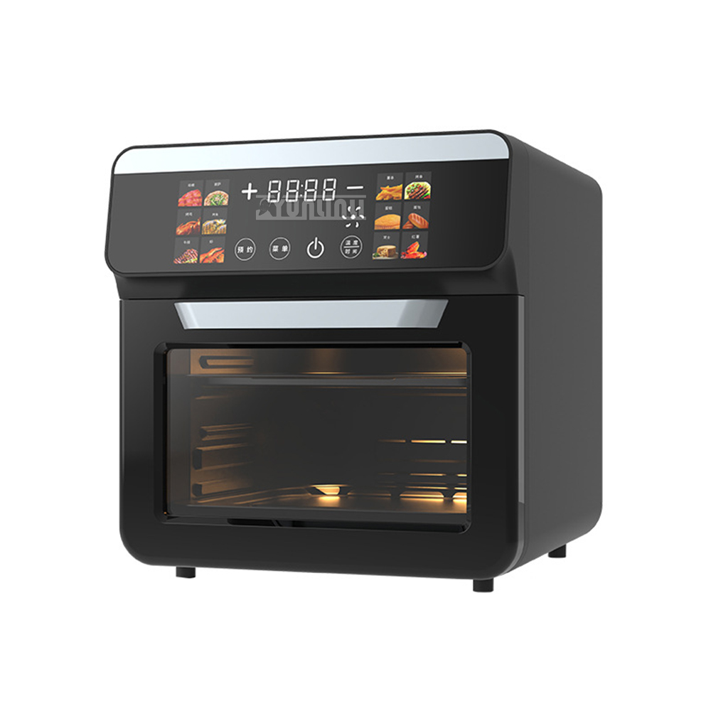 Kitchen Appliances B&Q - หม้อทอดไร้น้ำมันระบบสัมผัสหน้าจอพร้อมหน้าต่างมองเห็นได้ เครื่องใช้ไฟฟ้าในครัวอัจฉริยะ