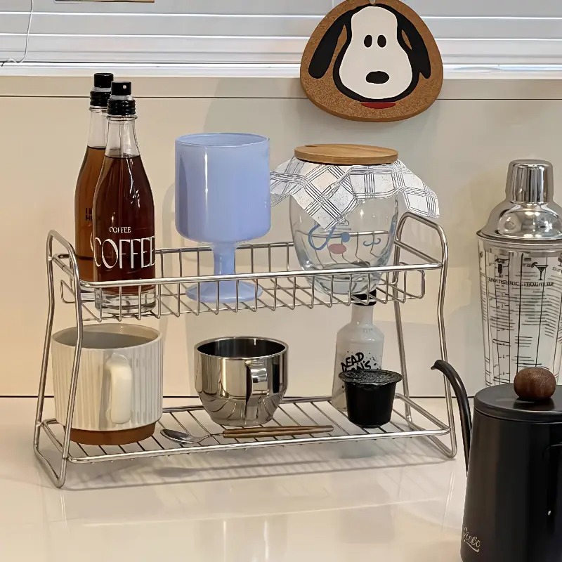 ชั้นวางของบนเคาน์เตอร์ 2 ชั้น  - Kitchen Appliances Table บทวิจารณ์และราคา