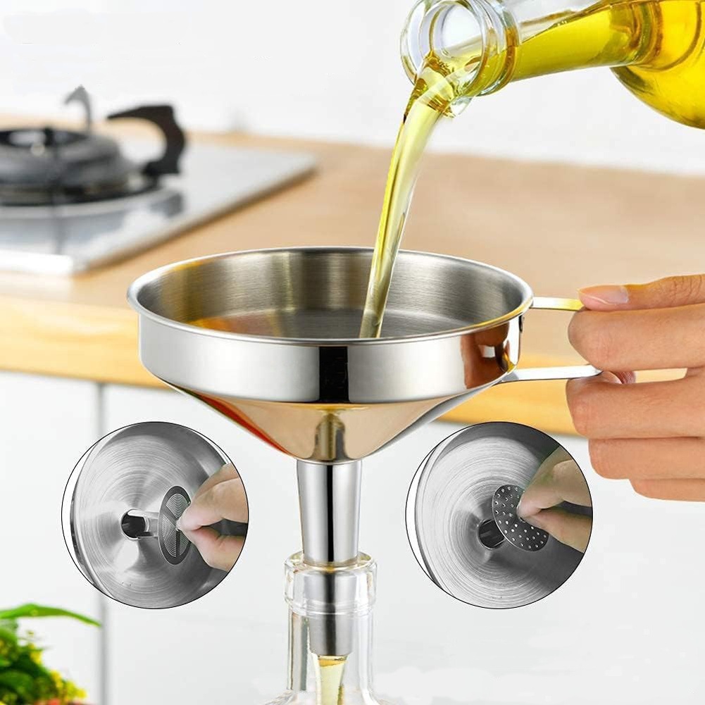 กรวยกรองน้ำมันสแตนเลส 1 ชิ้น ป - Kitchen Appliances On Sale บทวิจารณ์และราคา