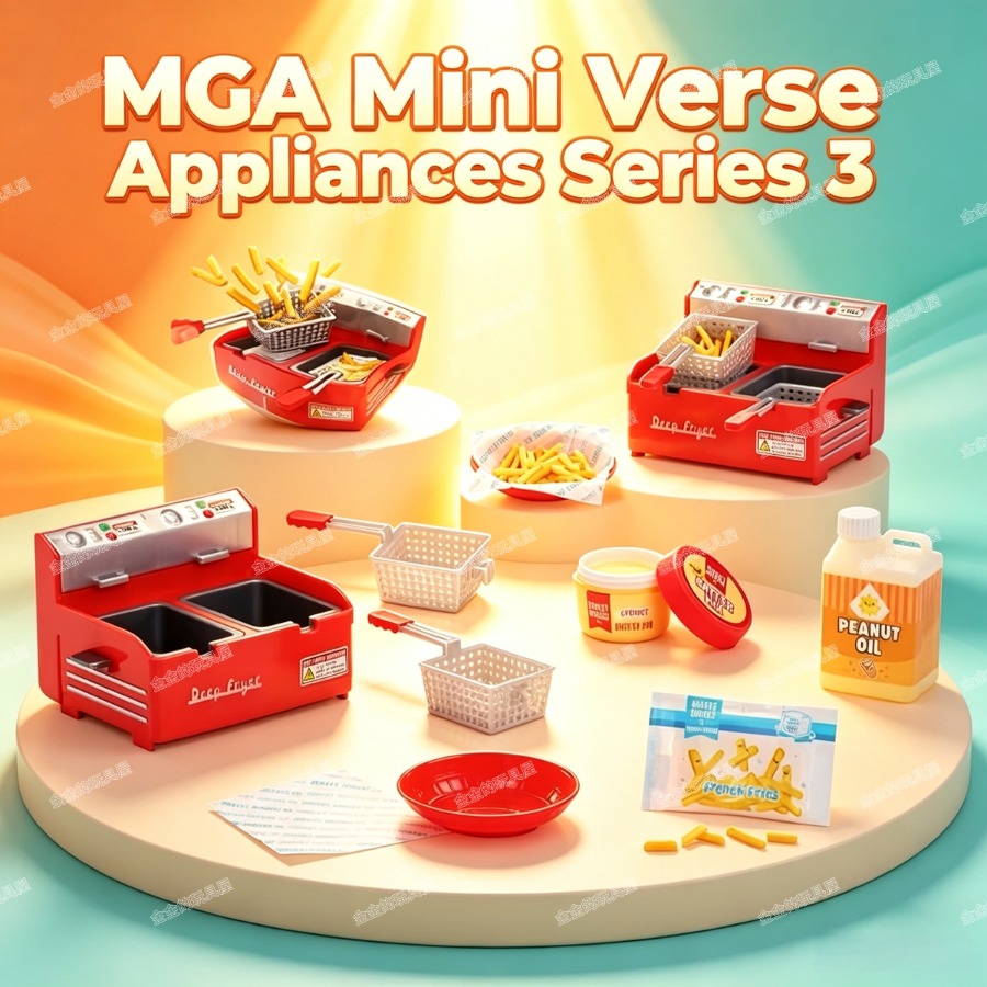 MGA Miniverse รุ่นที่ 3 เครื่อ - Kitchen Appliances Gift Items บทวิจารณ์และราคา