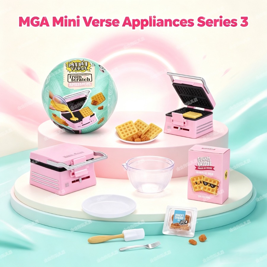 MGA Miniverse รุ่นที่ 3 เครื่อ - Kitchen Appliances Gift Items บทวิจารณ์และราคา