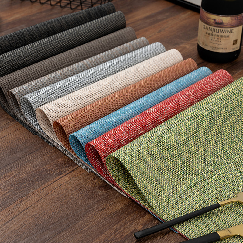 2/4/6PCS ตาราง Placemat ทนทาน  - Kitchen Appliances Table บทวิจารณ์และราคา