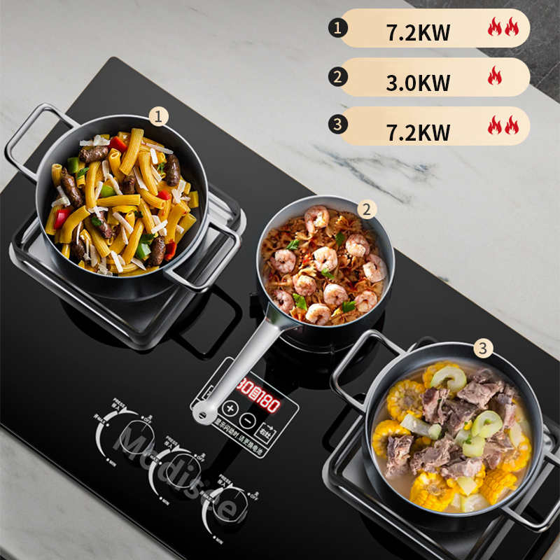เตาแก๊สแบบฝัง 3 หัวเตา ใช้ได้ท - Kitchen Appliances Online บทวิจารณ์และราคา