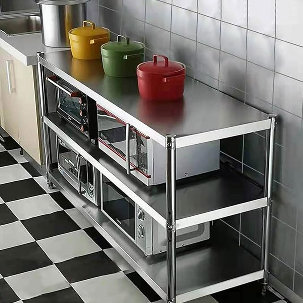 ชั้นวางของสแตนเลส,ชั้นเก็บของใ - Kitchen Appliances Table บทวิจารณ์และราคา