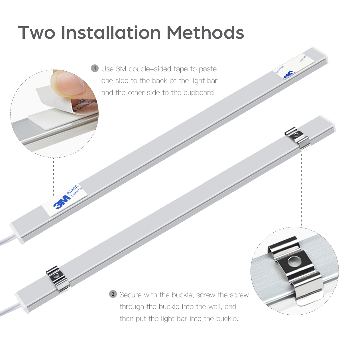 1-6pcs ห้องครัว LED ภายใต้ตู้  - Kitchen Appliances Online บทวิจารณ์และราคา