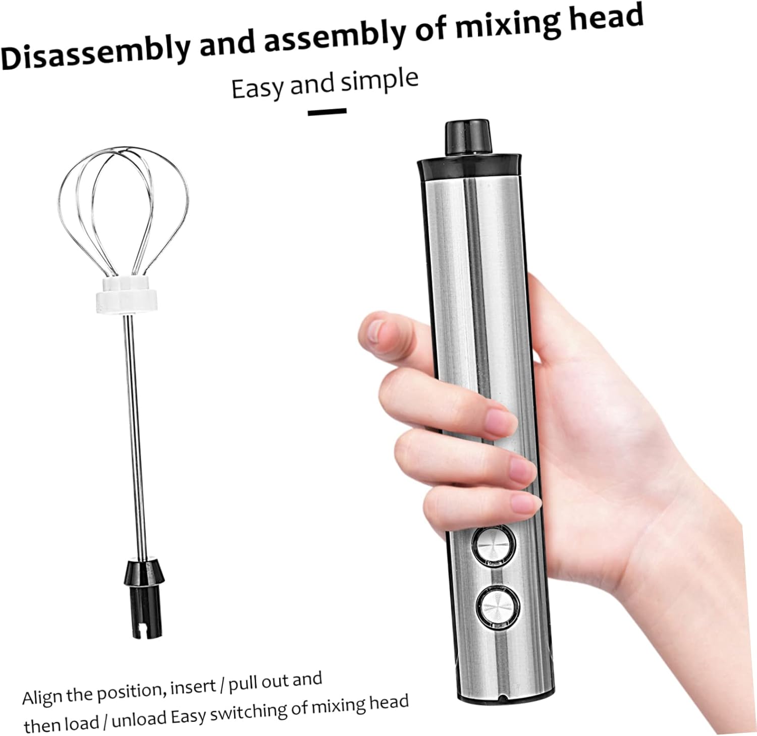 เครื่องตีฟองนมไฟฟ้าแบบมือถือ M - Kitchen Appliances B&Q บทวิจารณ์และราคา