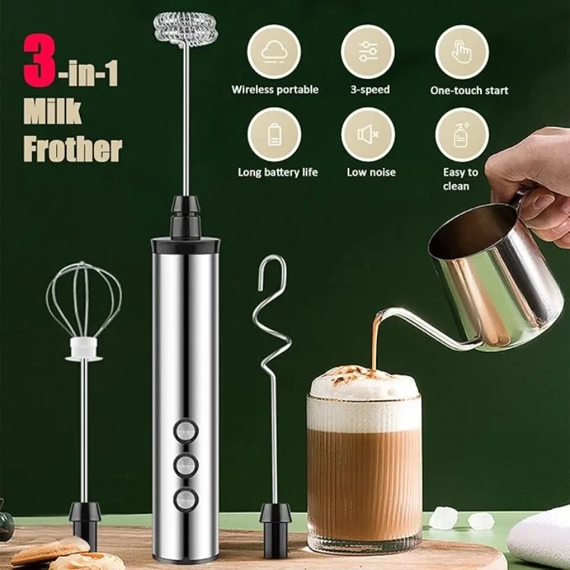 เครื่องตีฟองนมไฟฟ้าแบบมือถือ M - Kitchen Appliances B&Q บทวิจารณ์และราคา