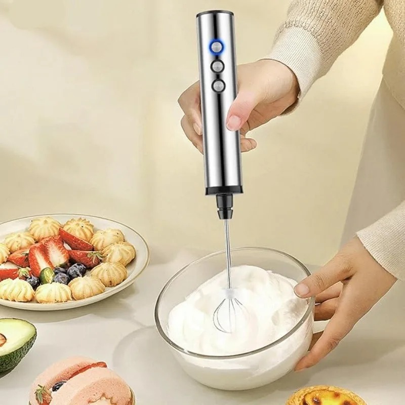 เครื่องตีฟองนมไฟฟ้าแบบมือถือ M - Kitchen Appliances B&Q บทวิจารณ์และราคา
