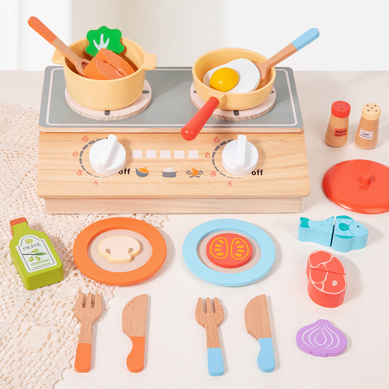 ชุดครัวไม้มอนเตสซอรี่สำหรับเด็ - Kitchen Appliances For Kids บทวิจารณ์และราคา