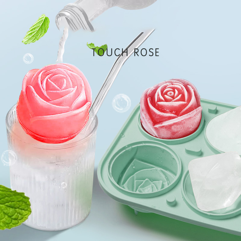 3D Rose เพชรรอบ Ice Cube แม่พิ - Kitchen Appliances Rack บทวิจารณ์และราคา