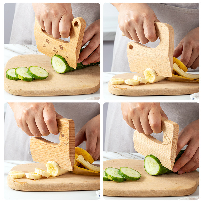 ไม้เด็กมีดสําหรับทําอาหารปลาน่ - Kitchen Appliances For Kids บทวิจารณ์และราคา