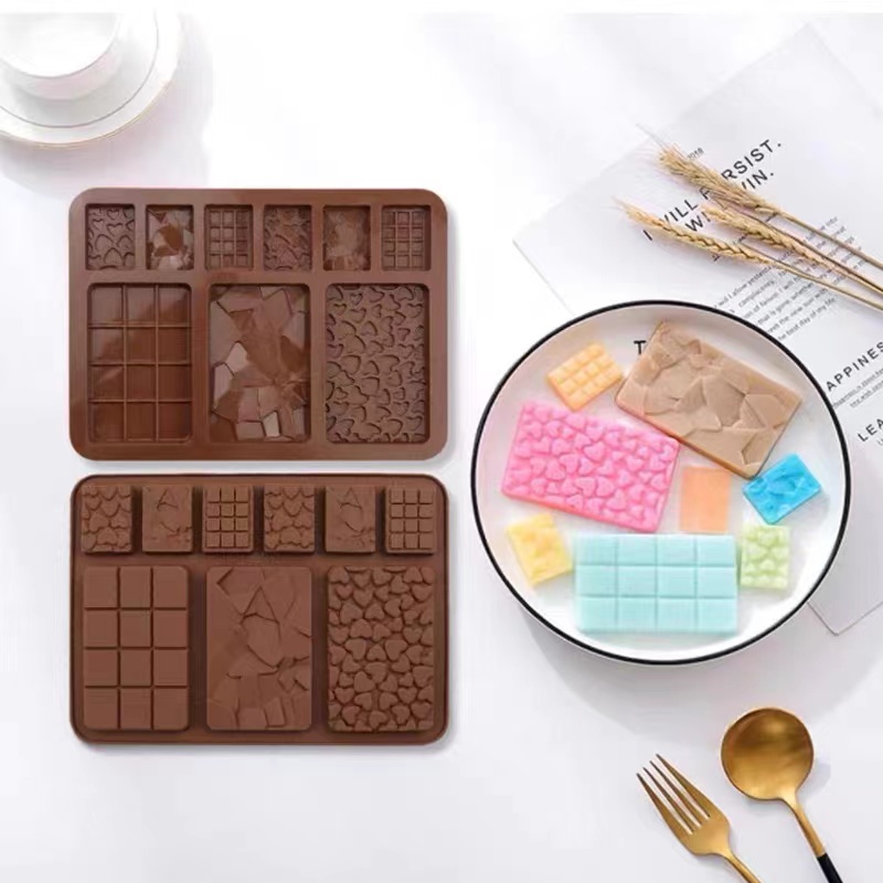 1 PC ช็อกโกแลตแม่พิมพ์ 3D แม่พ - Kitchen Appliances On Sale บทวิจารณ์และราคา