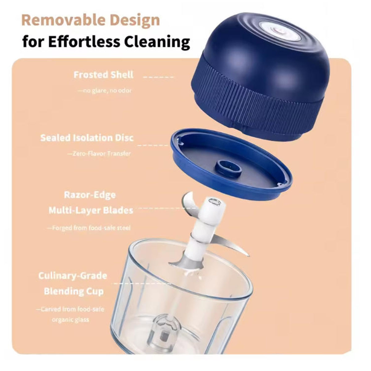 เครื่องบดกระเทียมไฟฟ้า 1 ชิ้น  - Kitchen Appliances B&Q บทวิจารณ์และราคา