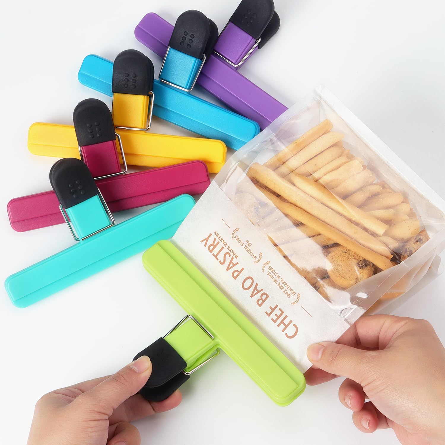คลิปหนีบอเนกประสงค์ 3-12 ชิ้น  - Kitchen Appliances Rack บทวิจารณ์และราคา