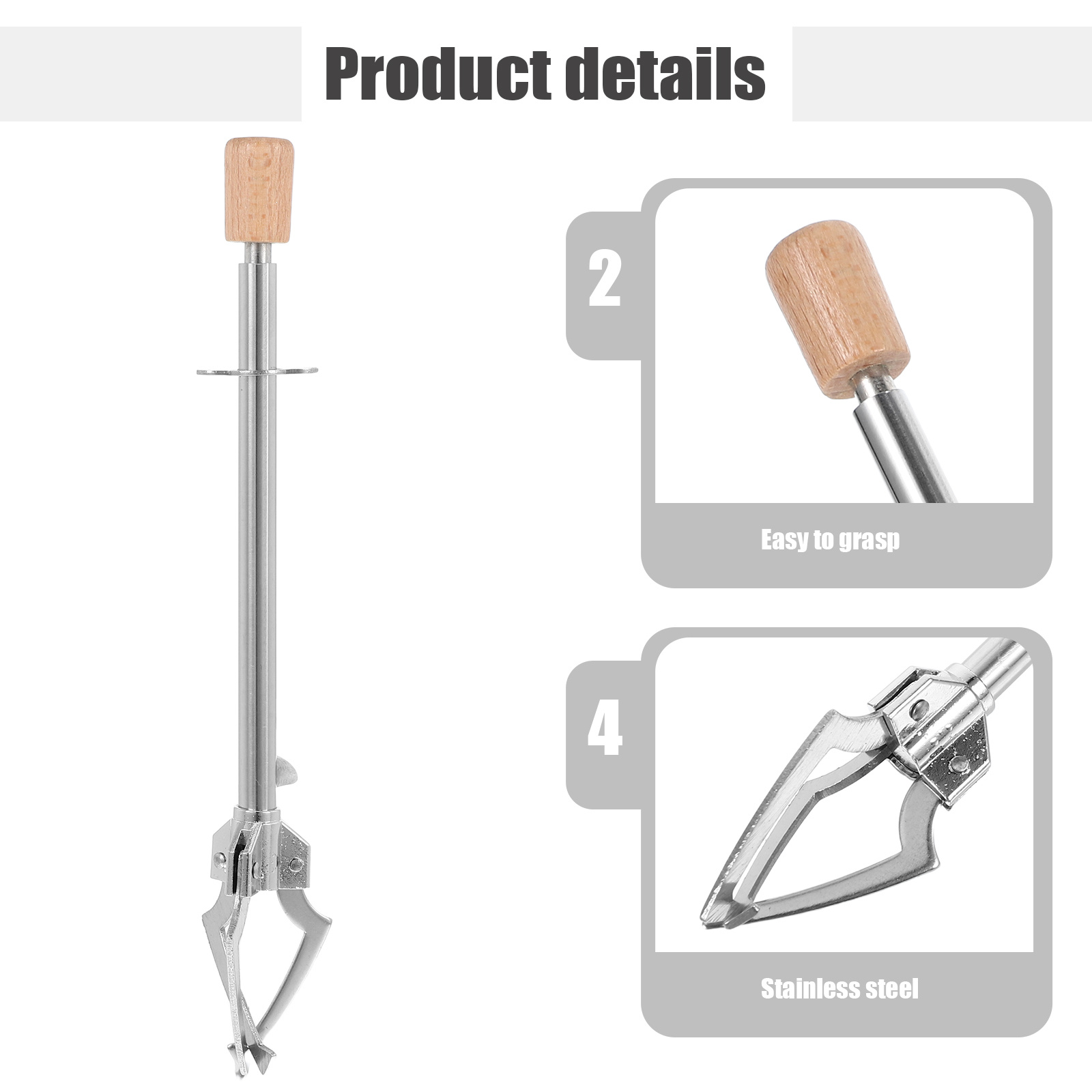ที่คีบอาหารสแตนเลส 1 ชิ้น อเนก - Kitchen Appliances Rack บทวิจารณ์และราคา