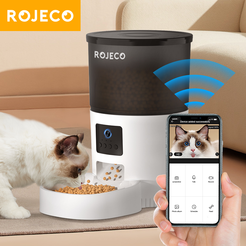 ROJECO เครื่องป้อนแมวอัตโนมัติ - Kitchen Appliances Video บทวิจารณ์และราคา