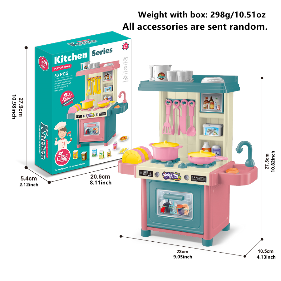 ชุดของเล่นครัวจำลอง 53 ชิ้น: ข - Kitchen Appliances For Kids บทวิจารณ์และราคา