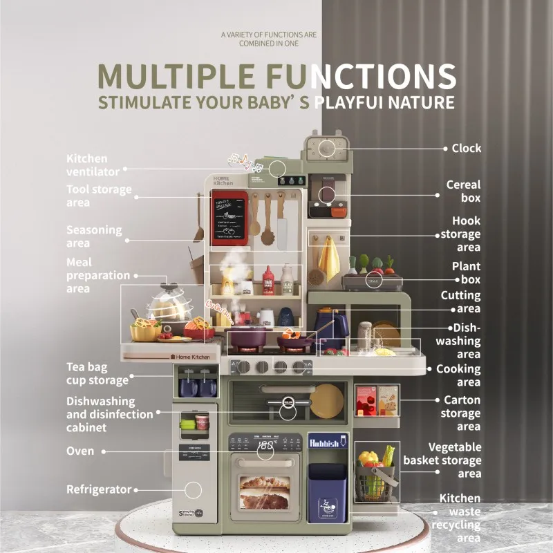 ชุดของเล่นครัวจำลองสำหรับเด็ก  - Kitchen Appliances Table บทวิจารณ์และราคา