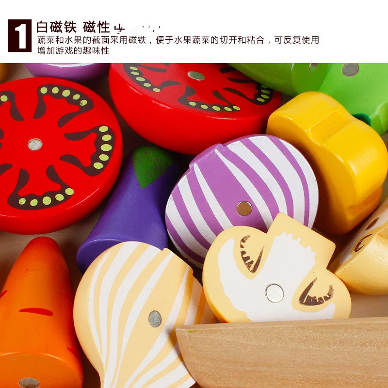 DIY น่ารักตัดไม้ผักผลไม้แกล้งเ - Kitchen Appliances For Kids บทวิจารณ์และราคา