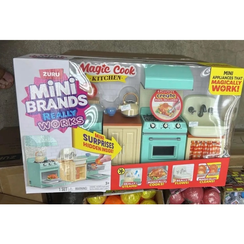 ซูรู มินิแบรนด์ ชุดครัวมหัศจรร - Kitchen Appliances Toys บทวิจารณ์และราคา