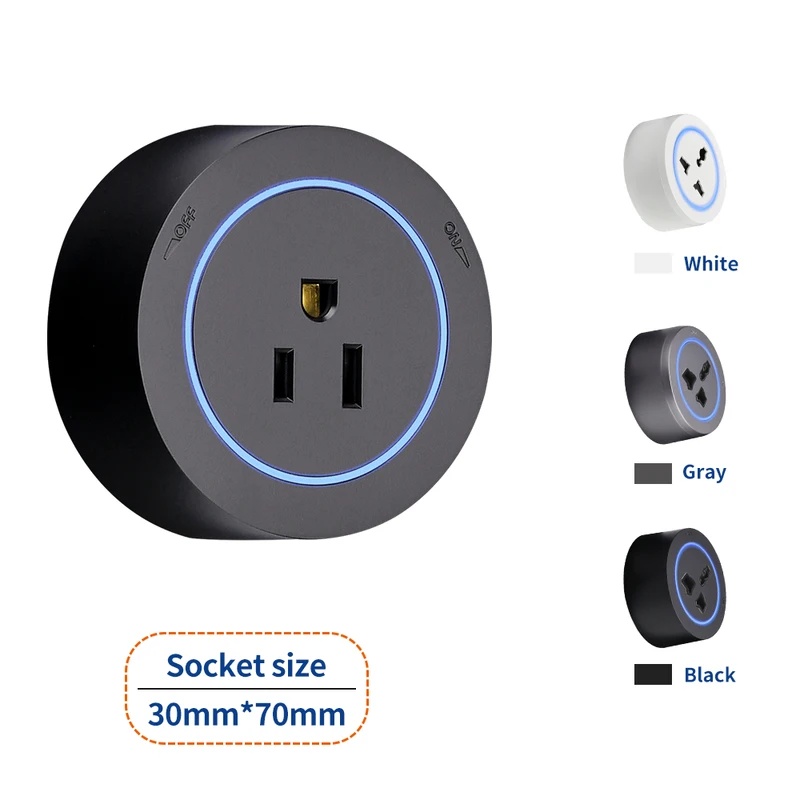 รางปลั๊กไฟติดผนังสีขาวดำ มาตรฐ - Kitchen Appliances Uk บทวิจารณ์และราคา