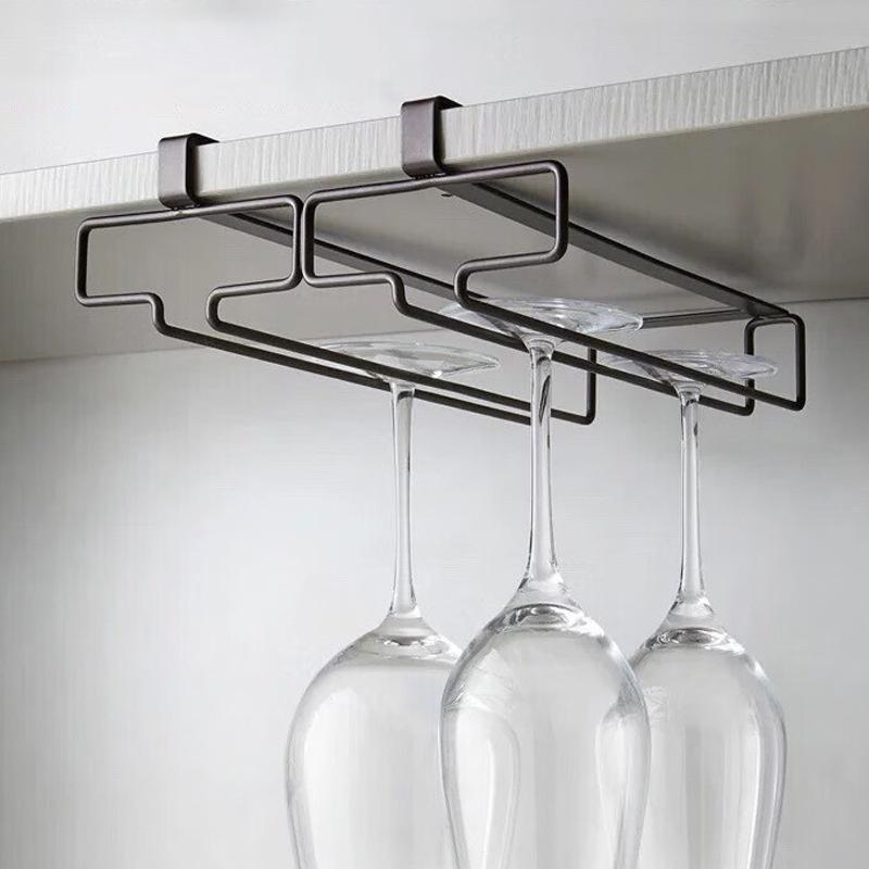 ที่แขวนแก้วไวน์โลหะแบบไม่ต้องเ - Kitchen Appliances Rack บทวิจารณ์และราคา