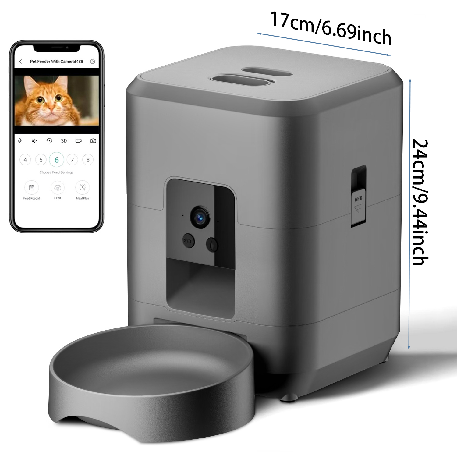 เครื่องให้อาหารสัตว์เลี้ยงอัตโ - Kitchen Appliances Video บทวิจารณ์และราคา